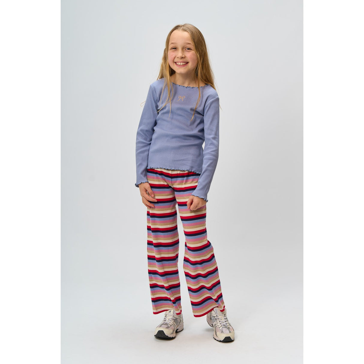 The New Multi Striped Rosie Wide Rib Pants