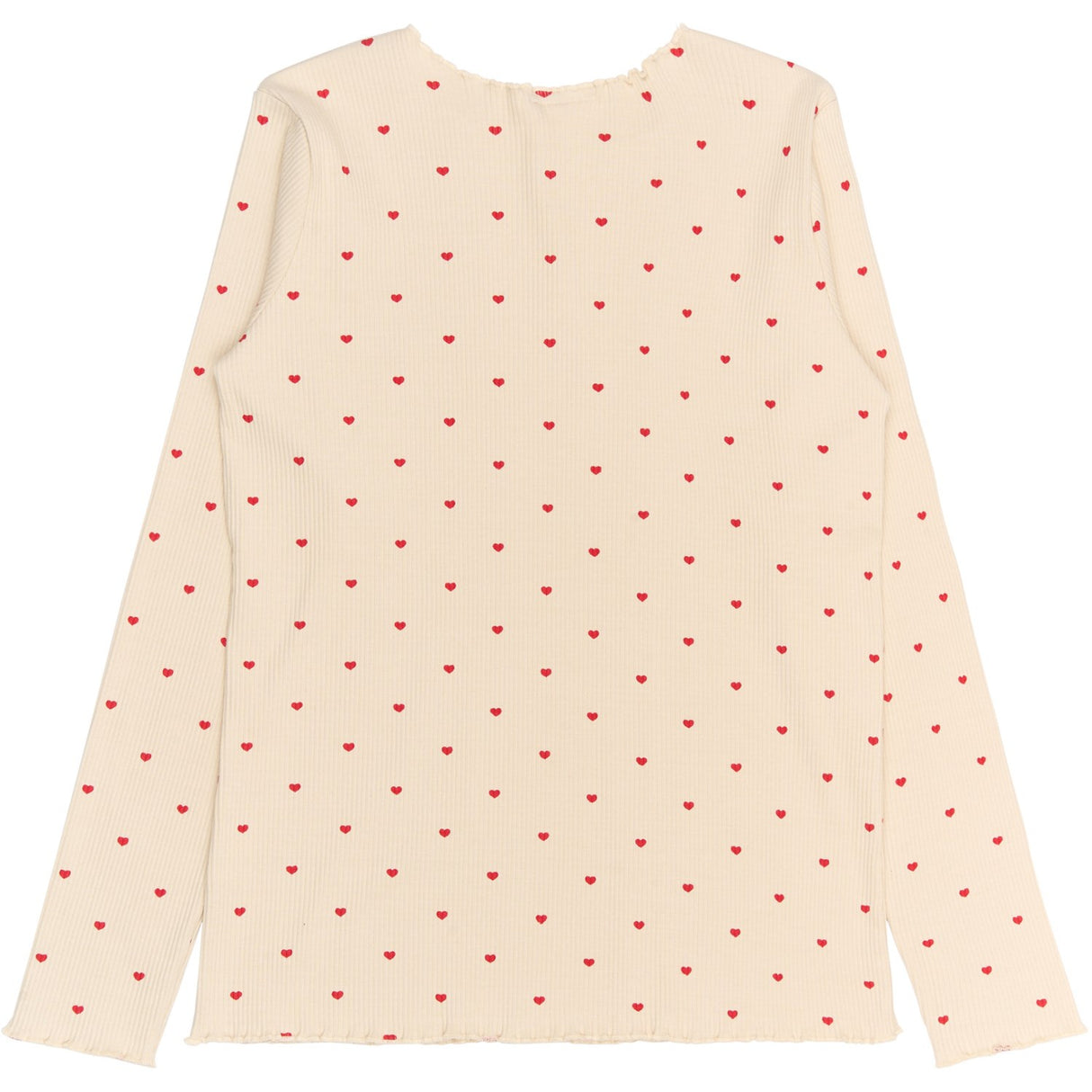 The New Gardenia AOP Holiday Heart Adult Rib Night Set