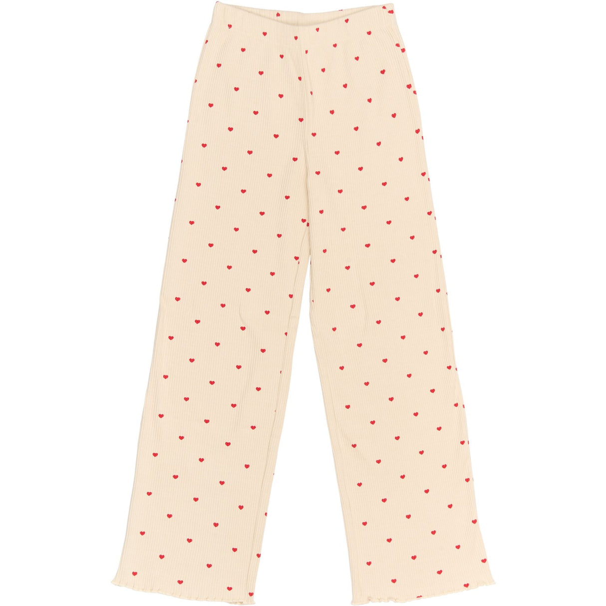 The New Gardenia AOP Holiday Heart Rib Night Set