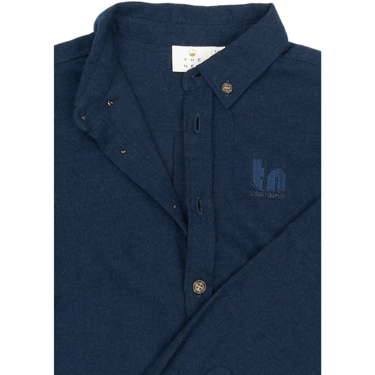 The New Navy Blazer Melange Rick L_S Shirt