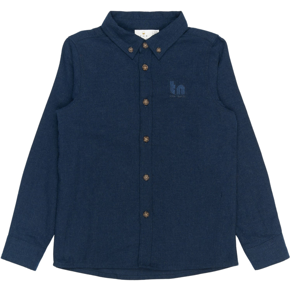 The New Navy Blazer Melange Rick L_S Shirt