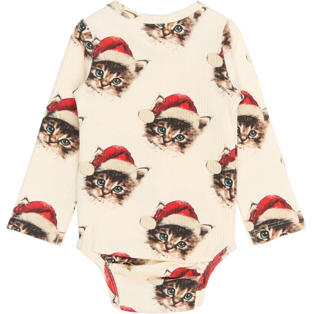 THE NEW Siblings Gardenia Cat AOP Holiday L_S Rib Body