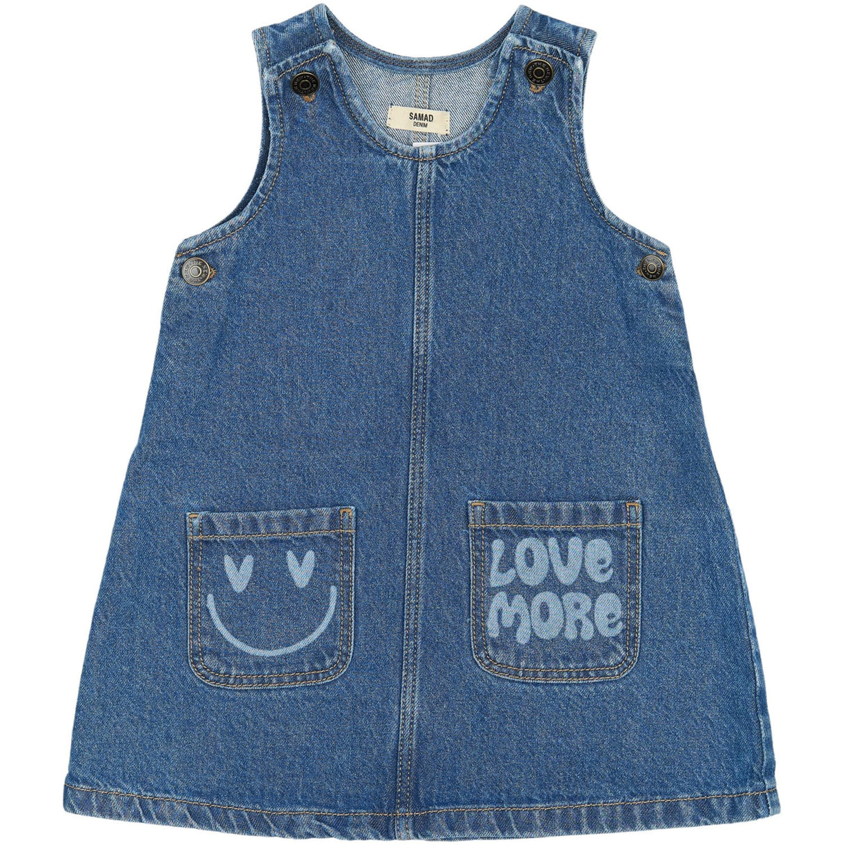 THE NEW Siblings Medium Blue Denim Pida S_L Denim Dress