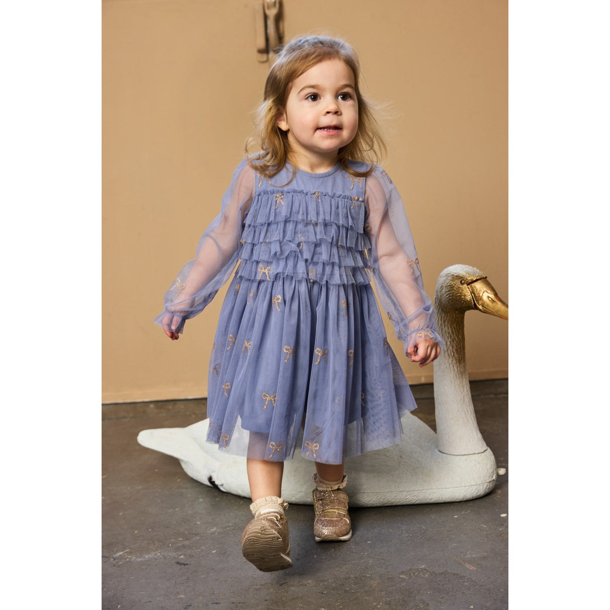 THE NEW Siblings Tempest AOP Runa L_S Dress