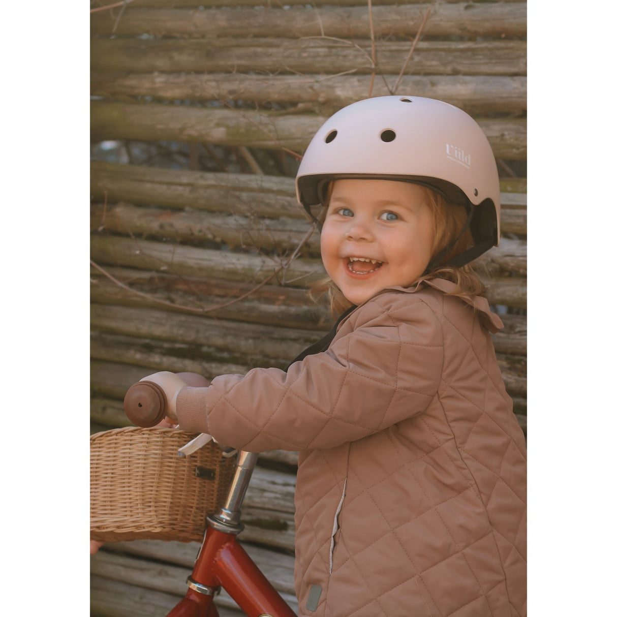 Vanilla COPENHAGEN Milk Safety Helmet Toddler