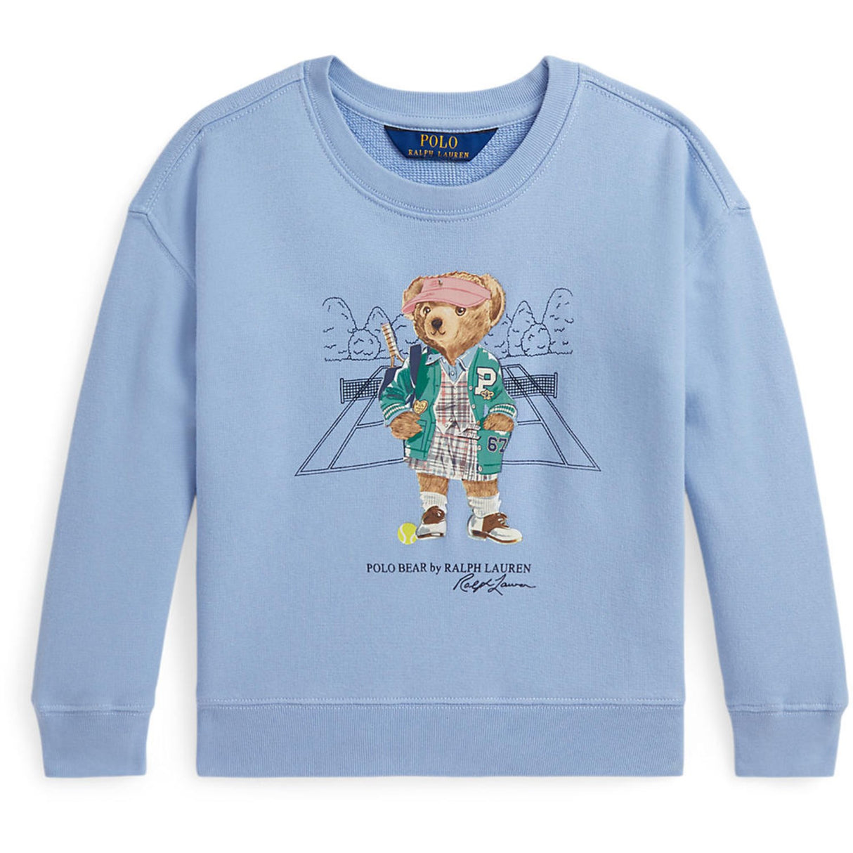 Polo Ralph Lauren Chambray Blue Bear Sweatshirt