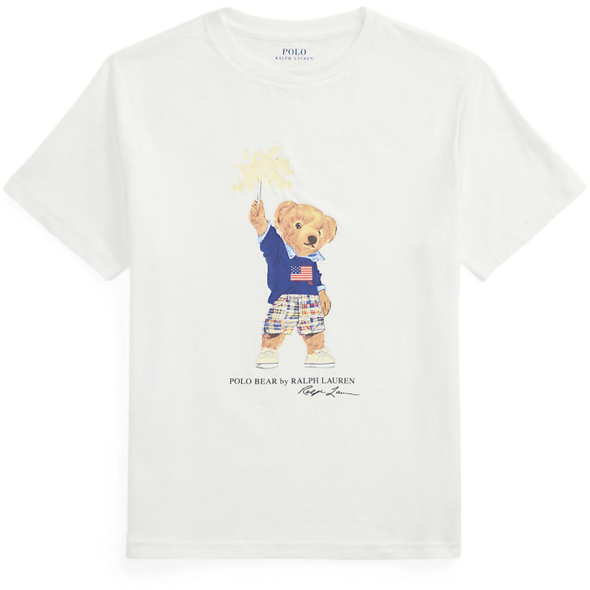 Polo Ralph Lauren Pf24 White Hyannis Bear T-Shirt
