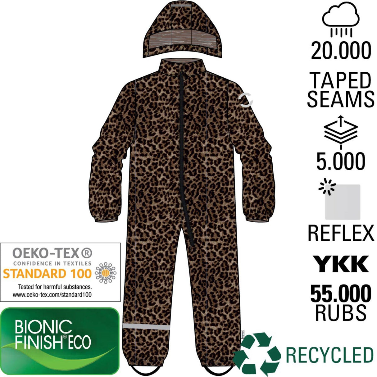 Mikk-Line Leo Snow Suit AOP