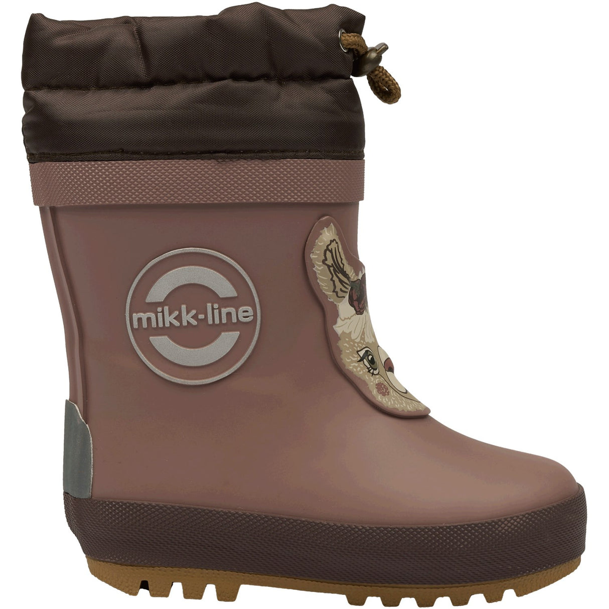 Mikk-Line Twilight Mauve Winter Wellies 3D
