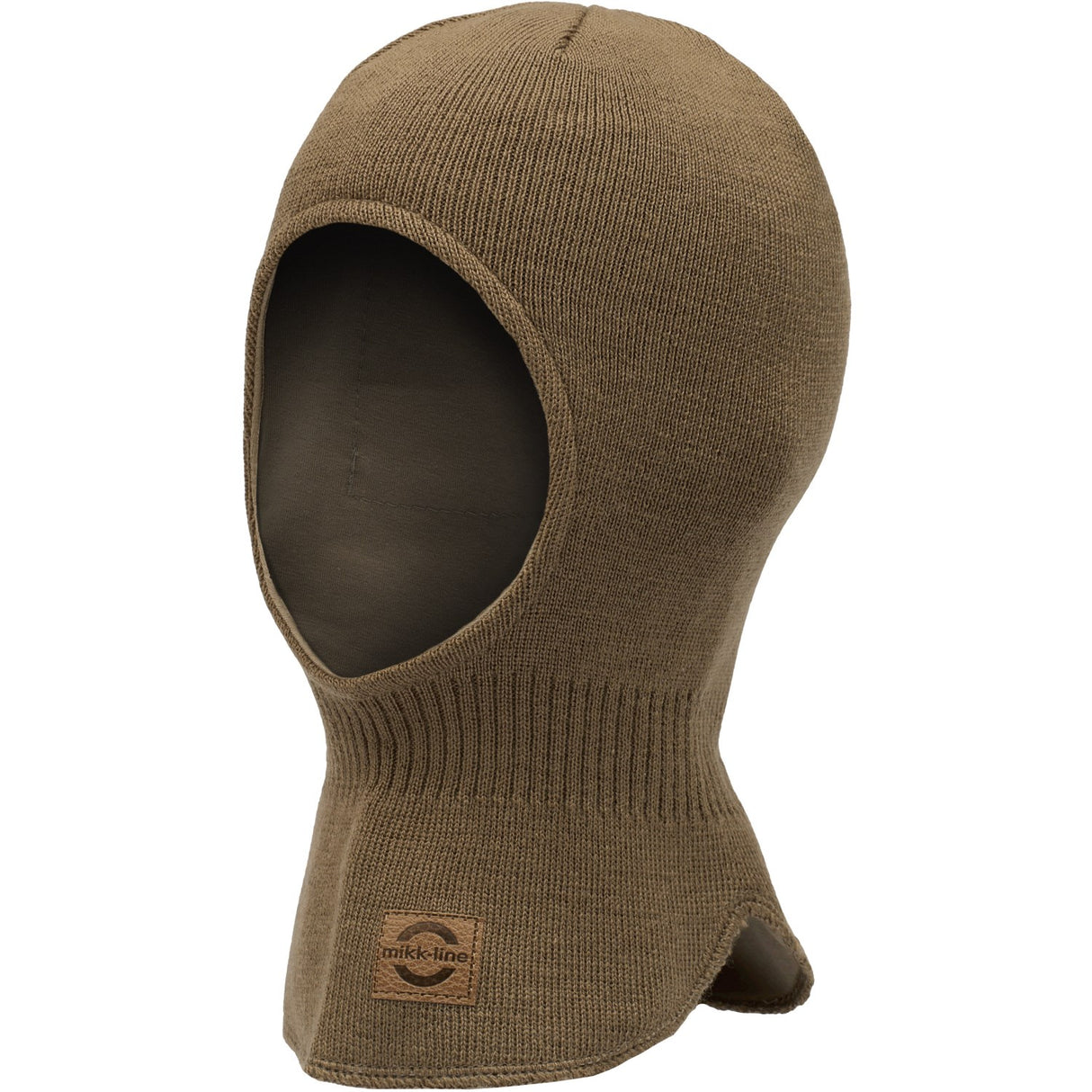 Mikk-Line Chocolate Chip Knitted Balaclava With Wool & Windstop