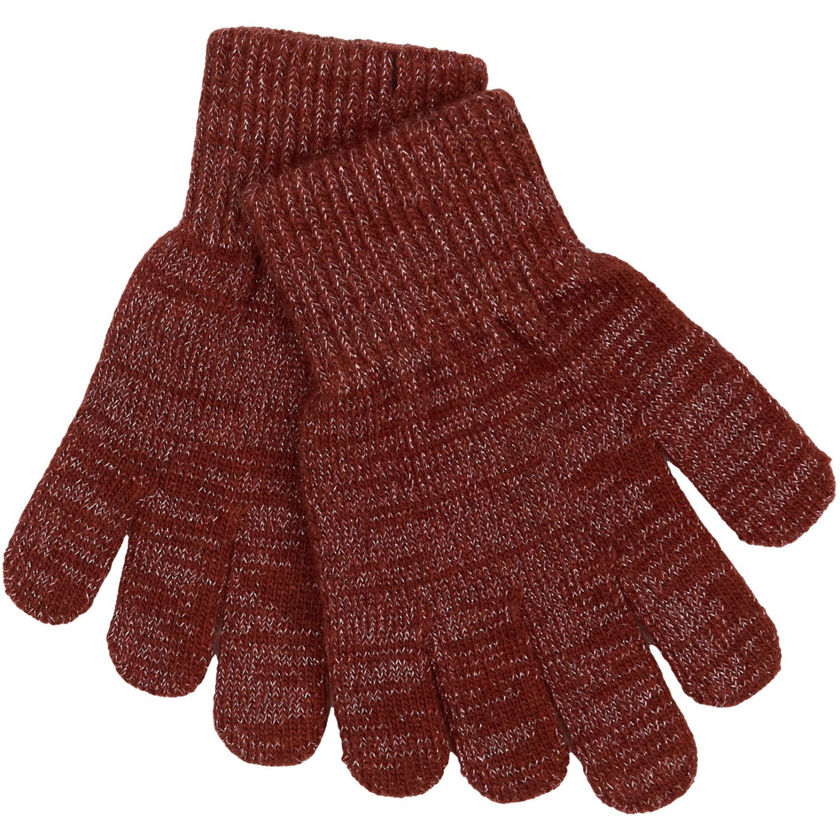 Mikk-Line Apple Butter-Chocolate Chip-Doeskin Magic Gloves 3 Pack With Lurex