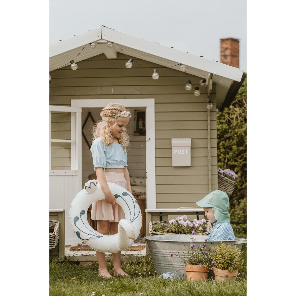 Vanilla COPENHAGEN Fern Green UV Sun Cap