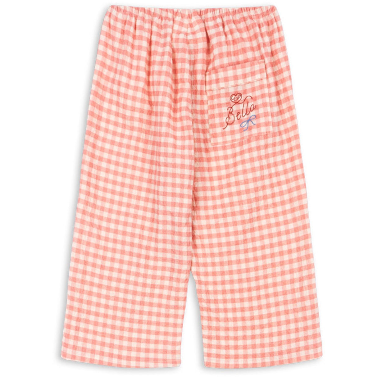 Konges Sløjd Peach Blossom Check RHW X KS Bella Pants Gots