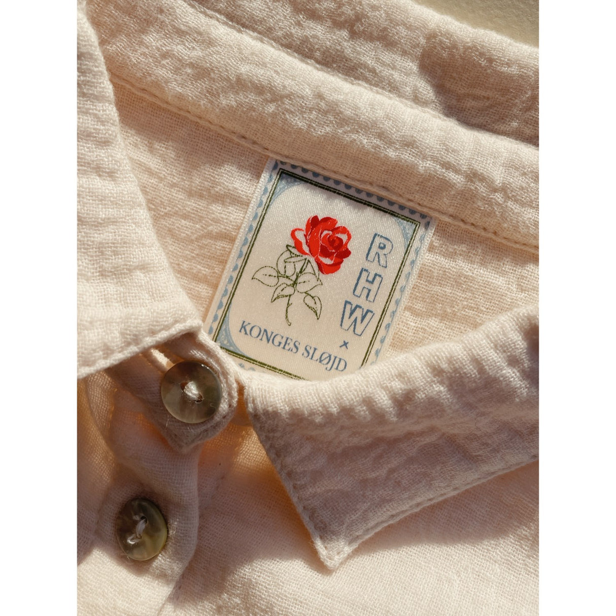 Konges Sløjd Mother Of Pearl RHW X KS Bella Shirt Gots