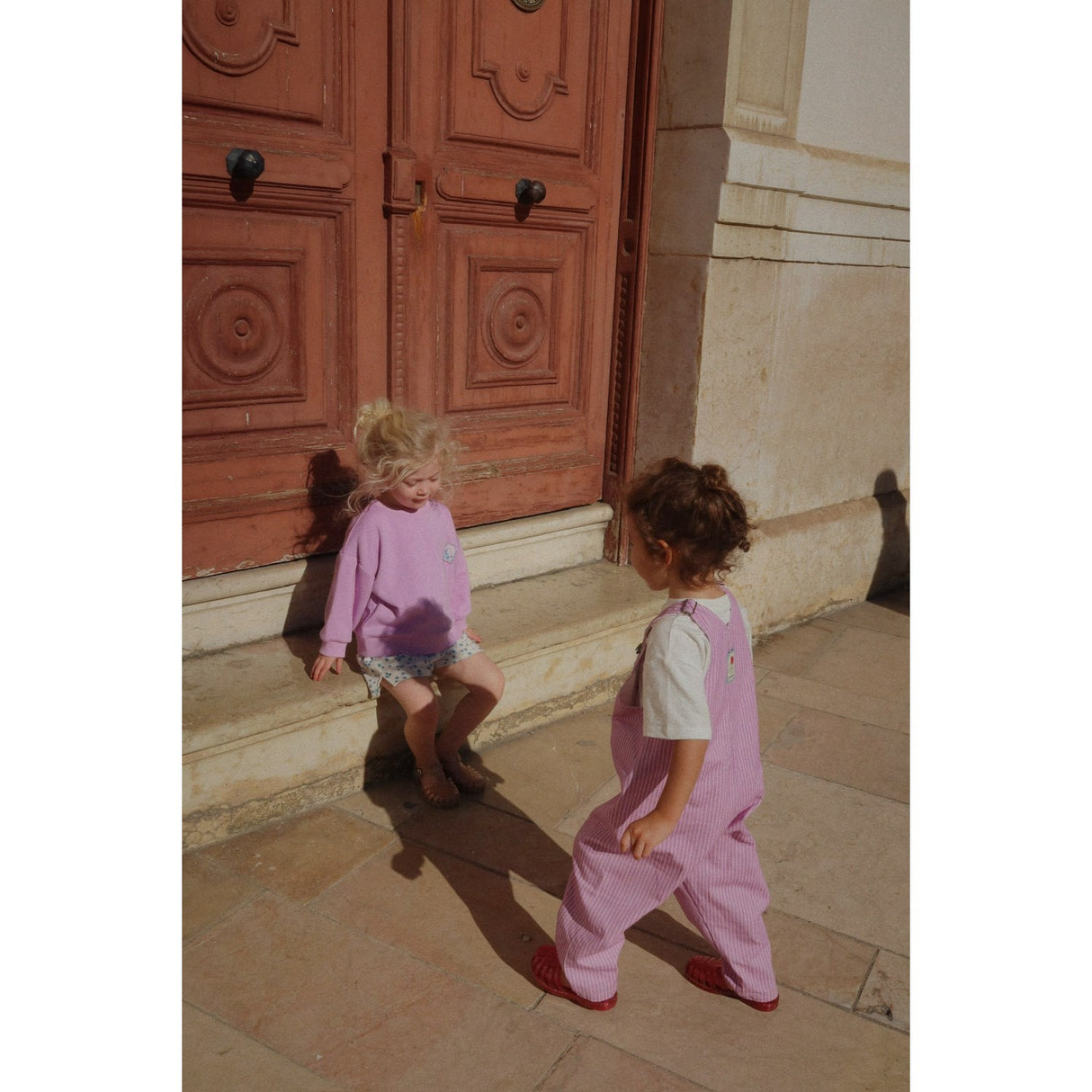 Konges Sløjd Stripe Lupino RHW X KS Lettre Overalls Gots