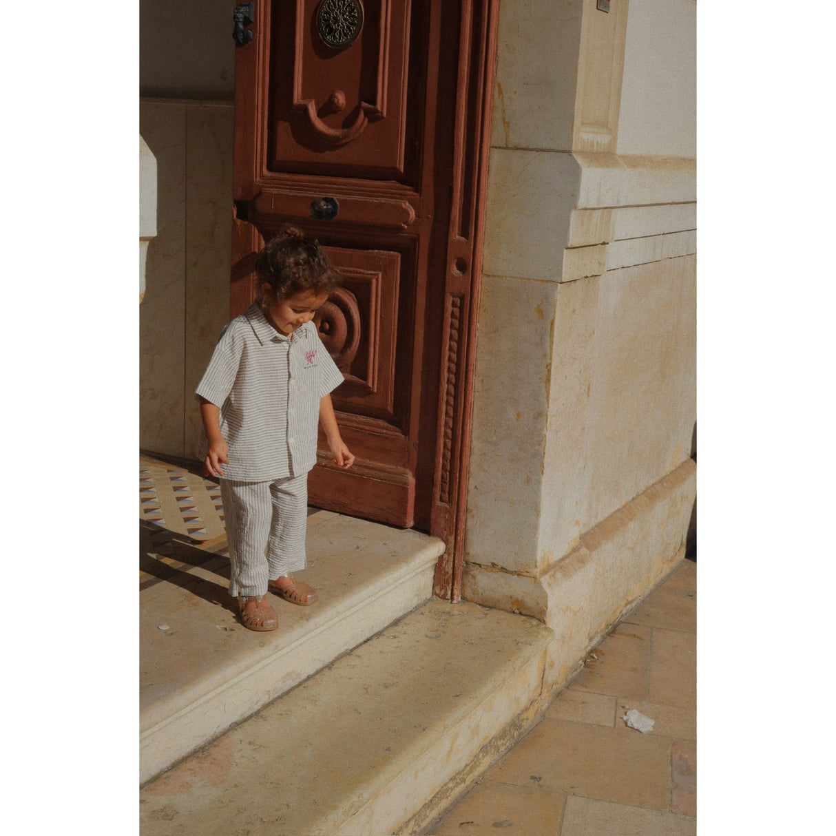 Konges Sløjd Stripe Bluie RHW X KS Duo Shirt Gots