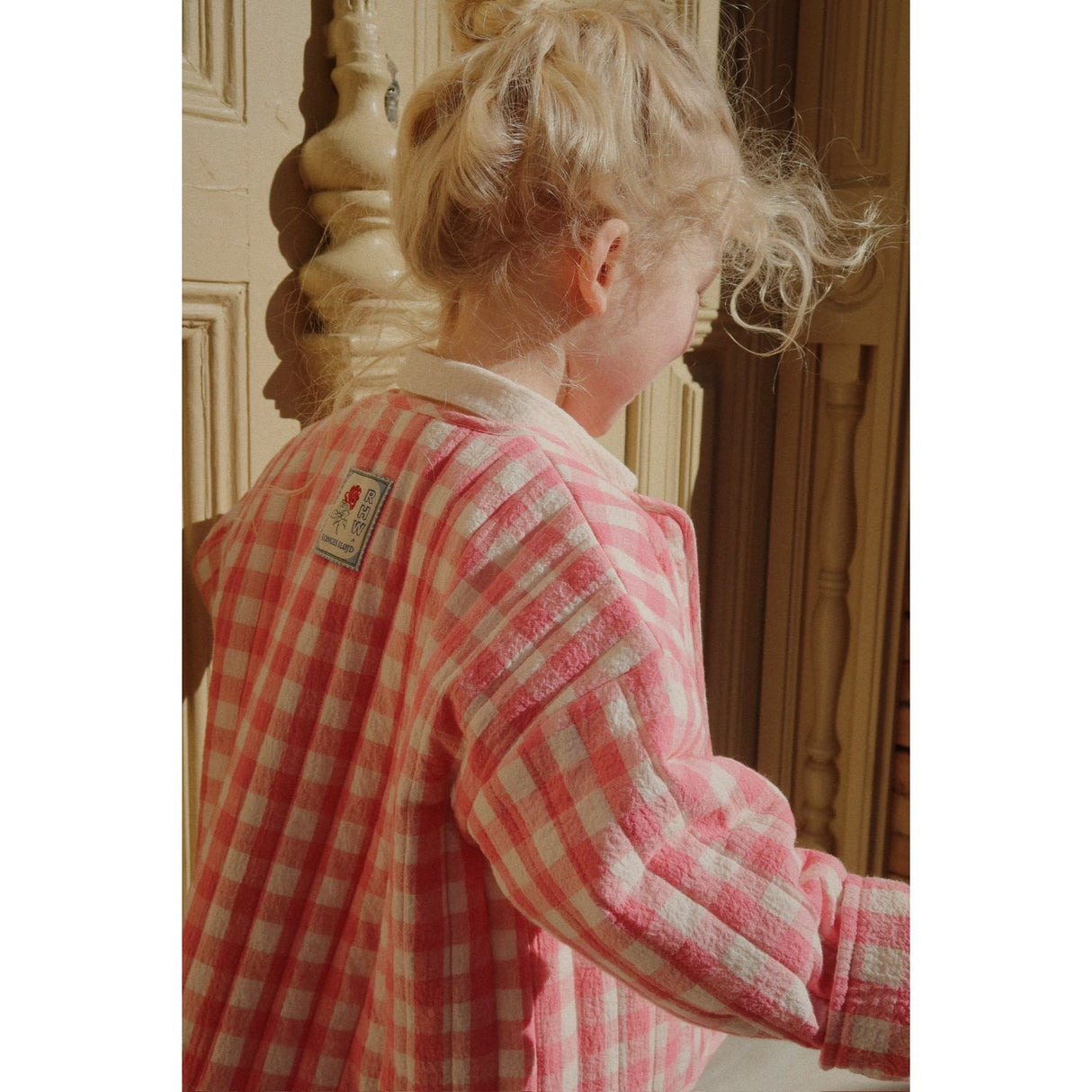 Konges Sløjd Peach Blossom Check RHW X KS Bella Jacket