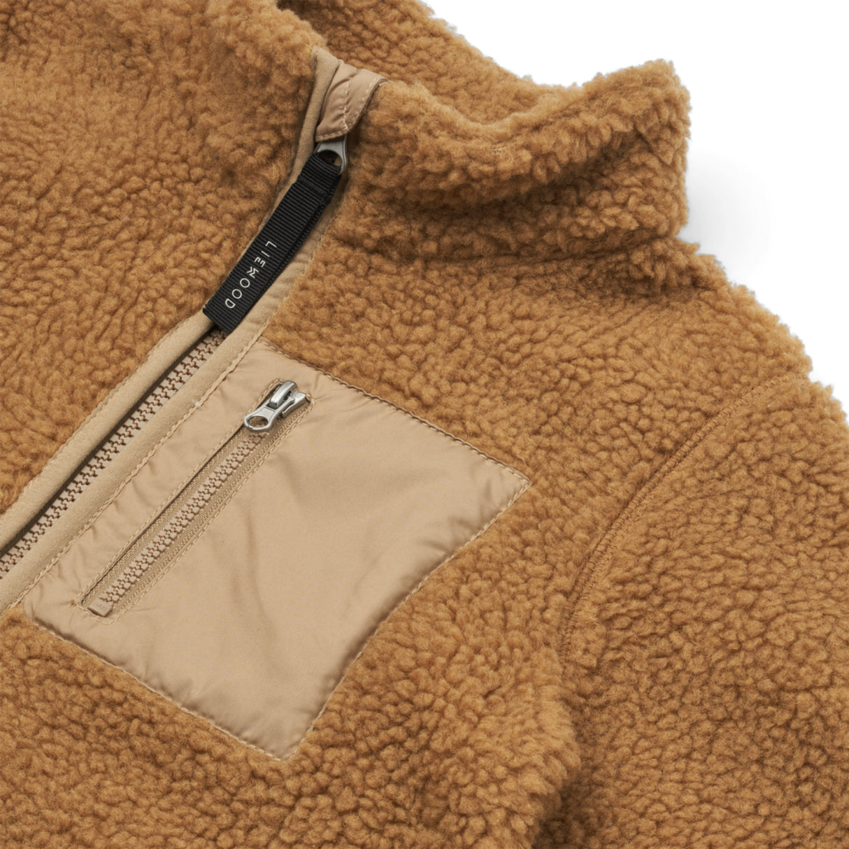 LIEWOOD Golden Caramel Oat Mix Nolan Pile Jacket