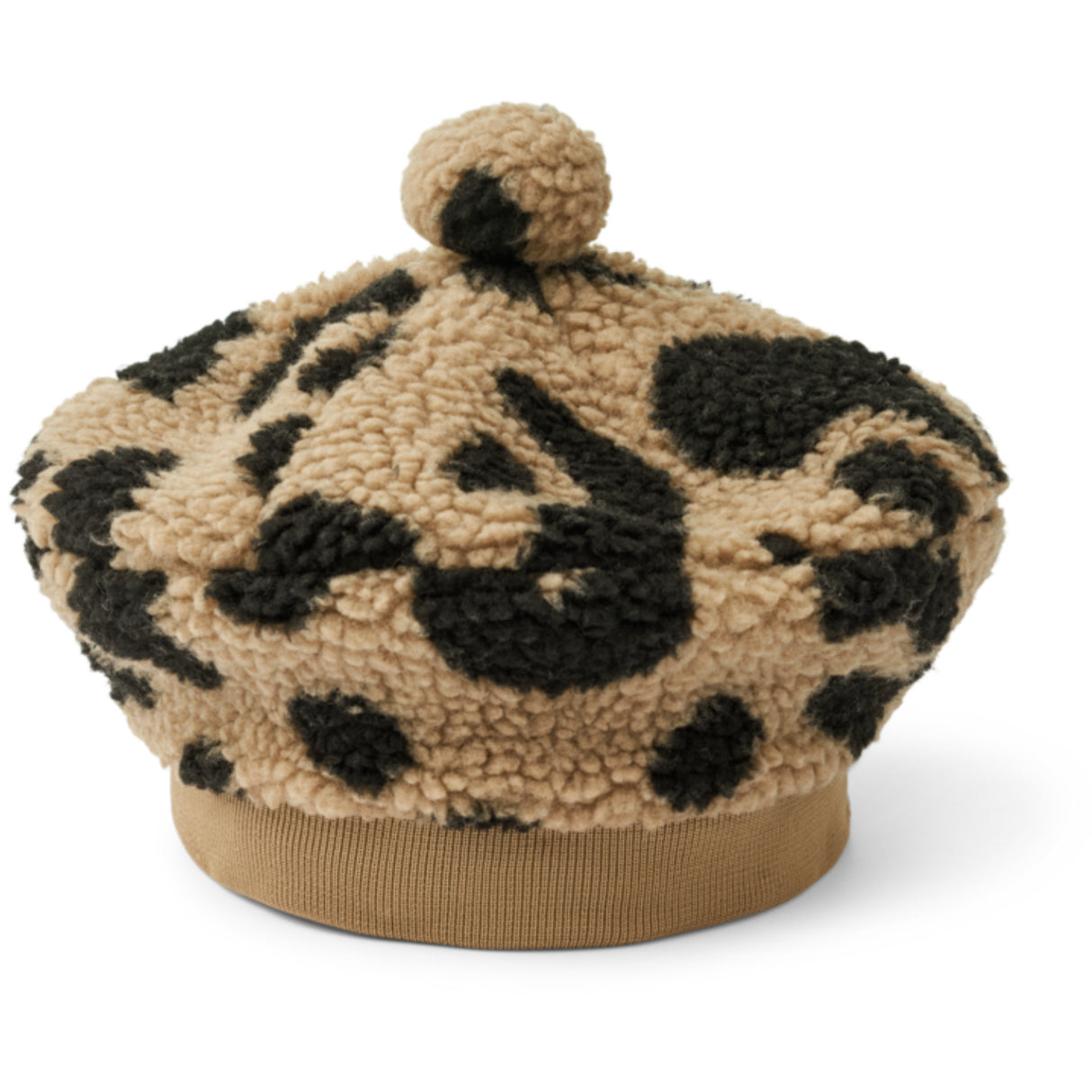 LIEWOOD Mega Leo / Oat Mix Poplar Pile Beret Hat