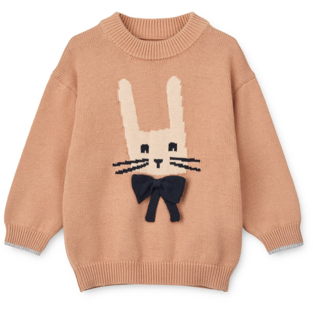 LIEWOOD Rabbit / Pale Tuscany Orlane Embroidery Knit Jumper
