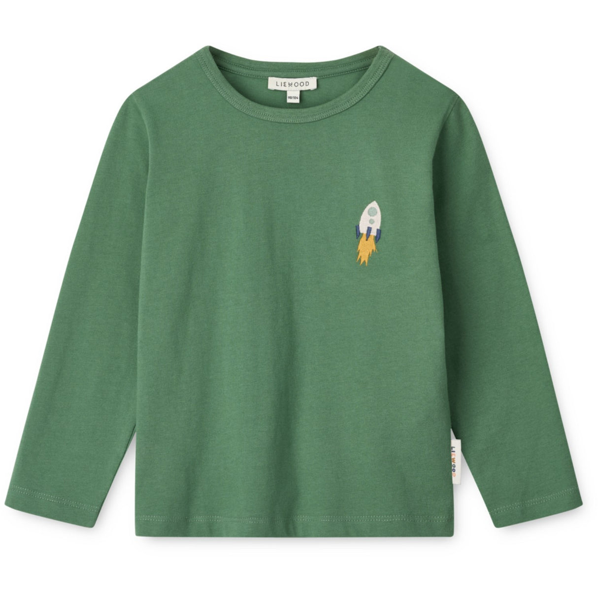 LIEWOOD Love My Planet / Dusty Ivy Multi Mix Apia Placement Longsleeve T-Shirt