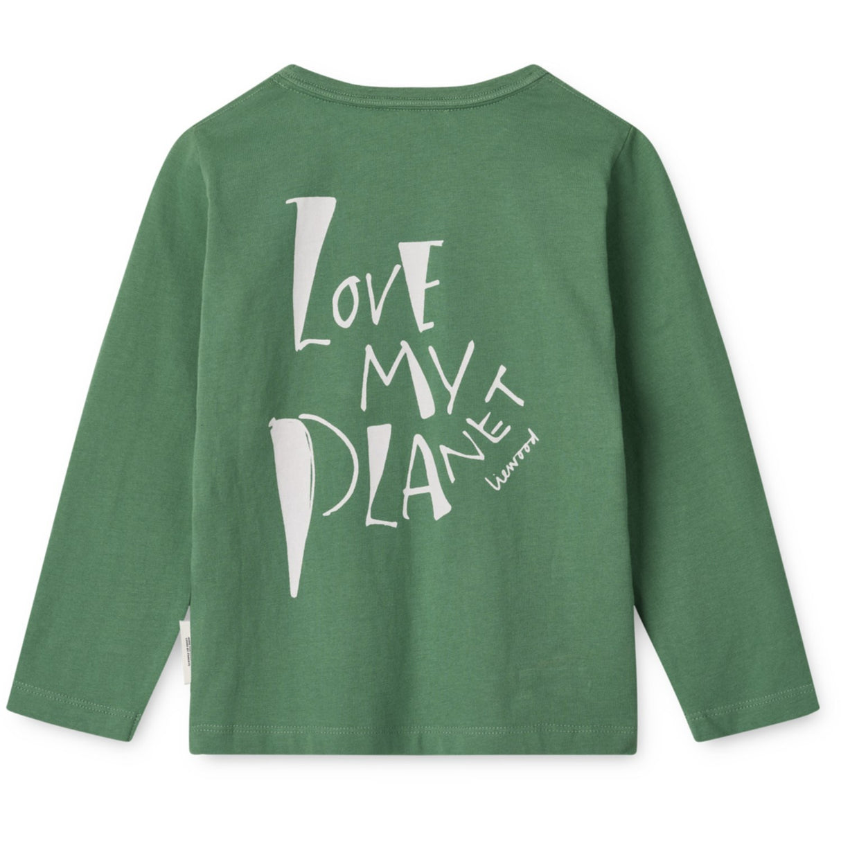 LIEWOOD Love My Planet / Dusty Ivy Multi Mix Apia Placement Longsleeve T-Shirt