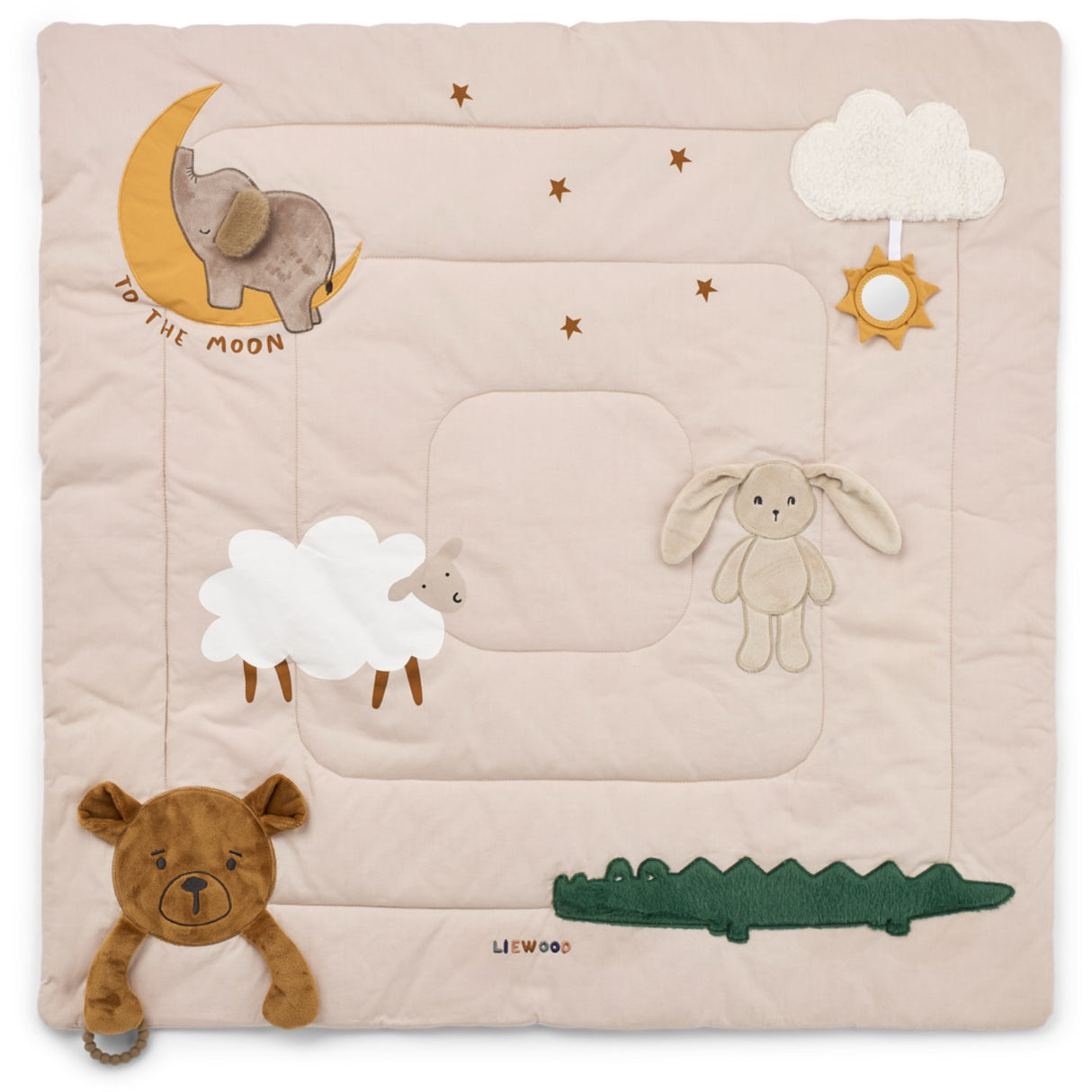 LIEWOOD Sandy Multi Mix Bernet Classic Activity Blanket