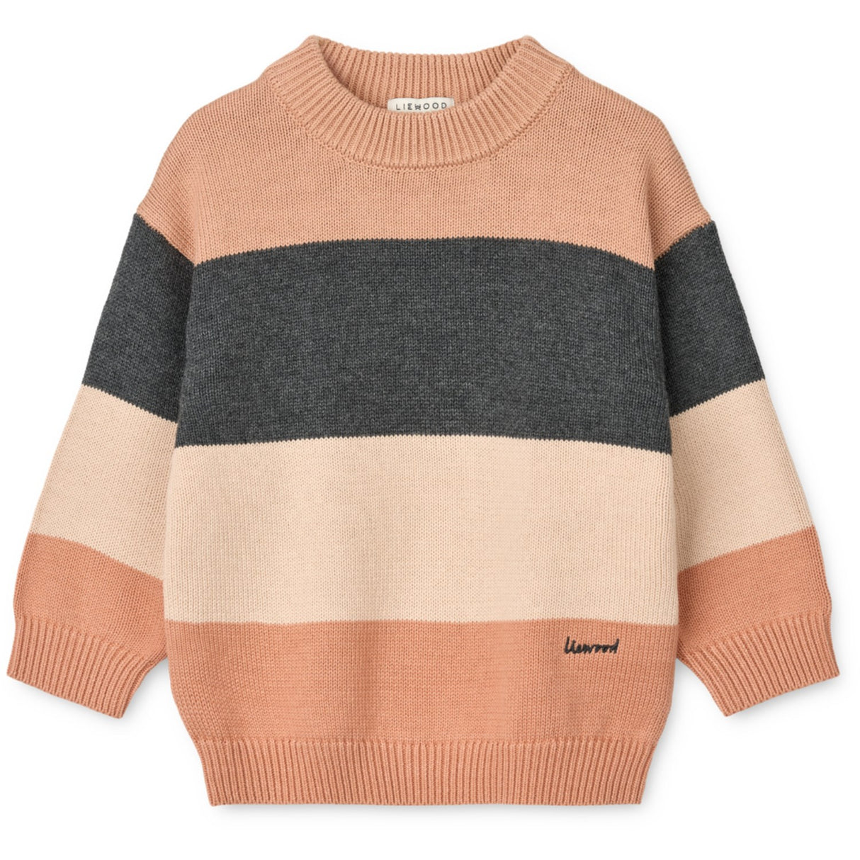 LIEWOOD Pale Tuscany Multi Mix Orlane Stripe Knit Jumper