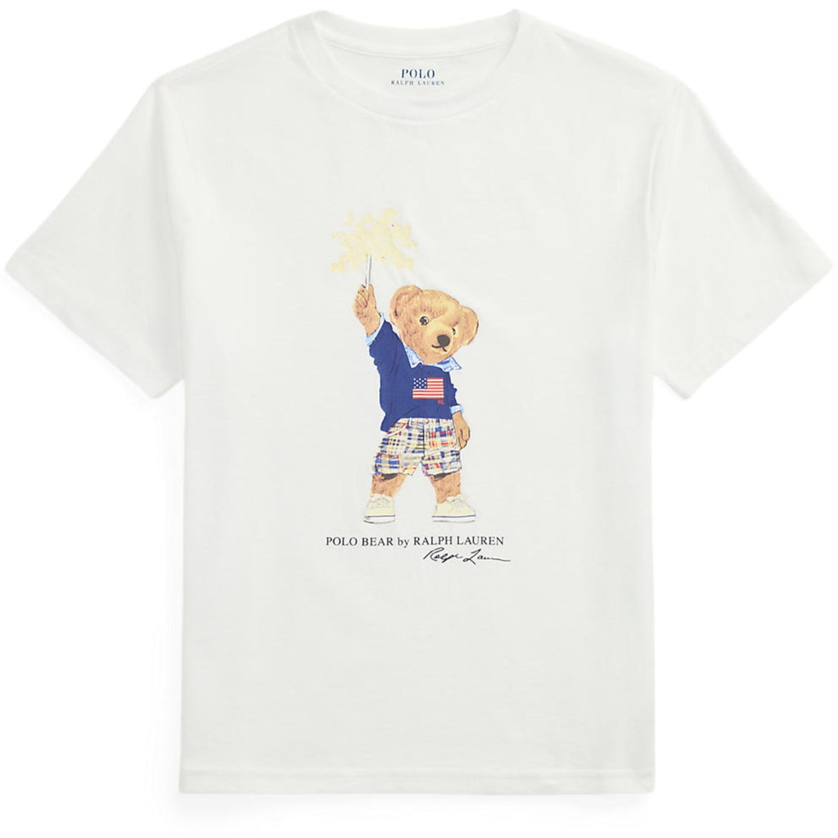 Polo Ralph Lauren Pf24 White Hyannis Bear T-Shirt