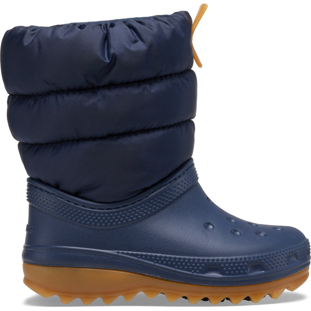 Crocs Navy/Gum Classic Neo Puff Boot
