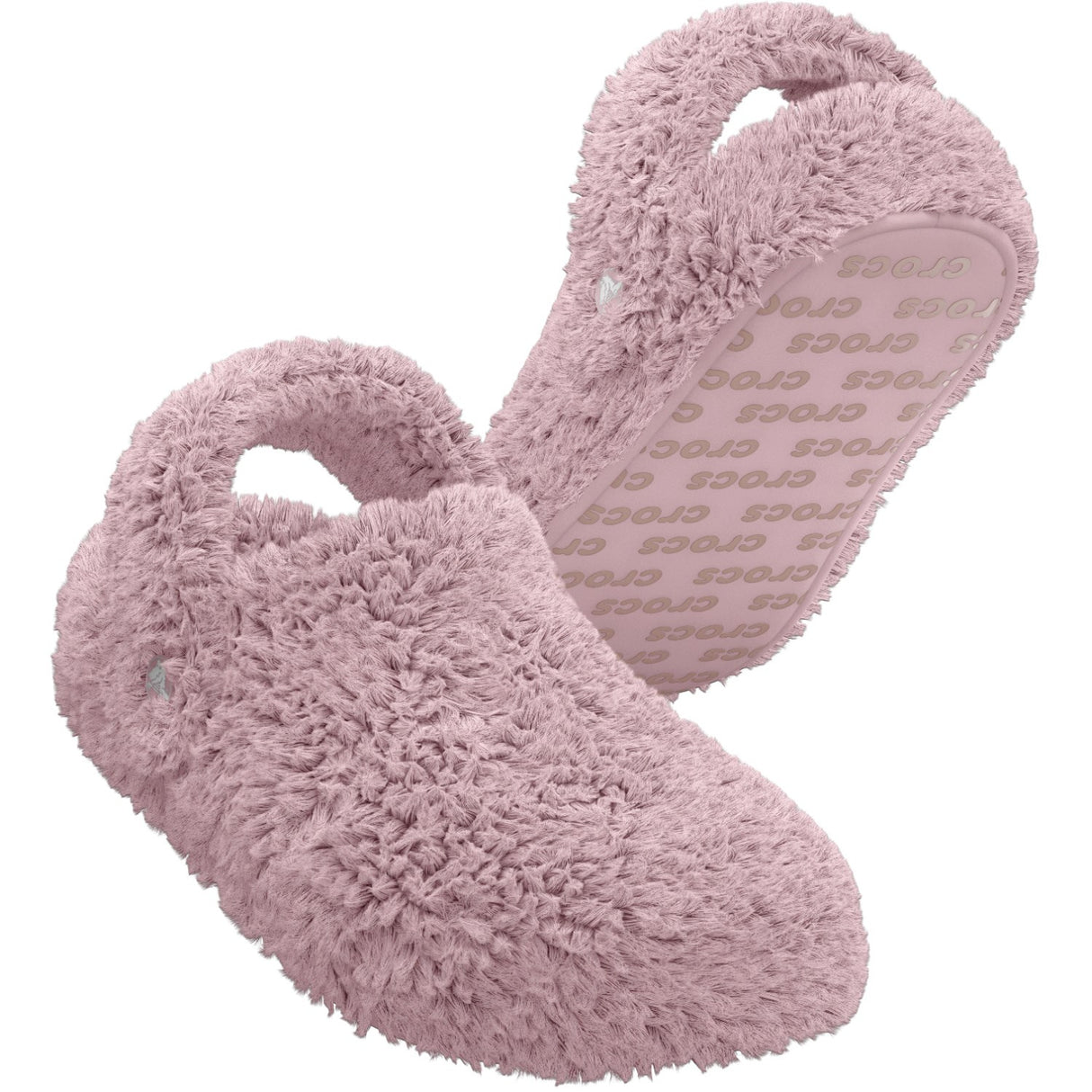 Crocs Pink Milk Classic Cozzzy Slipper