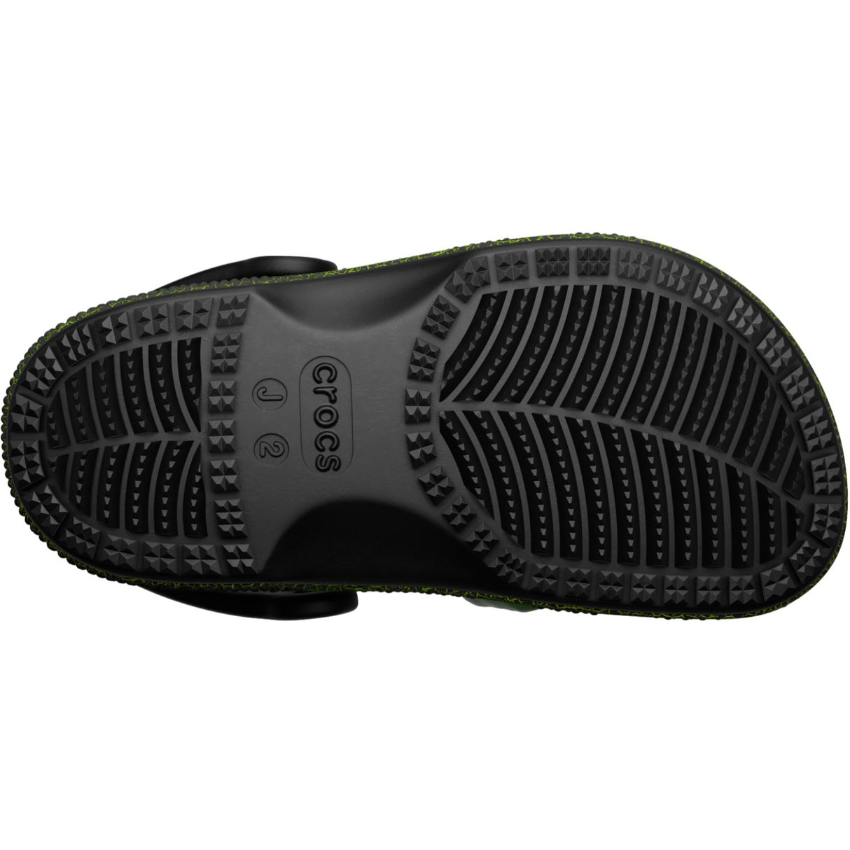 Crocs Black Classic IAM Scary Dino Clog