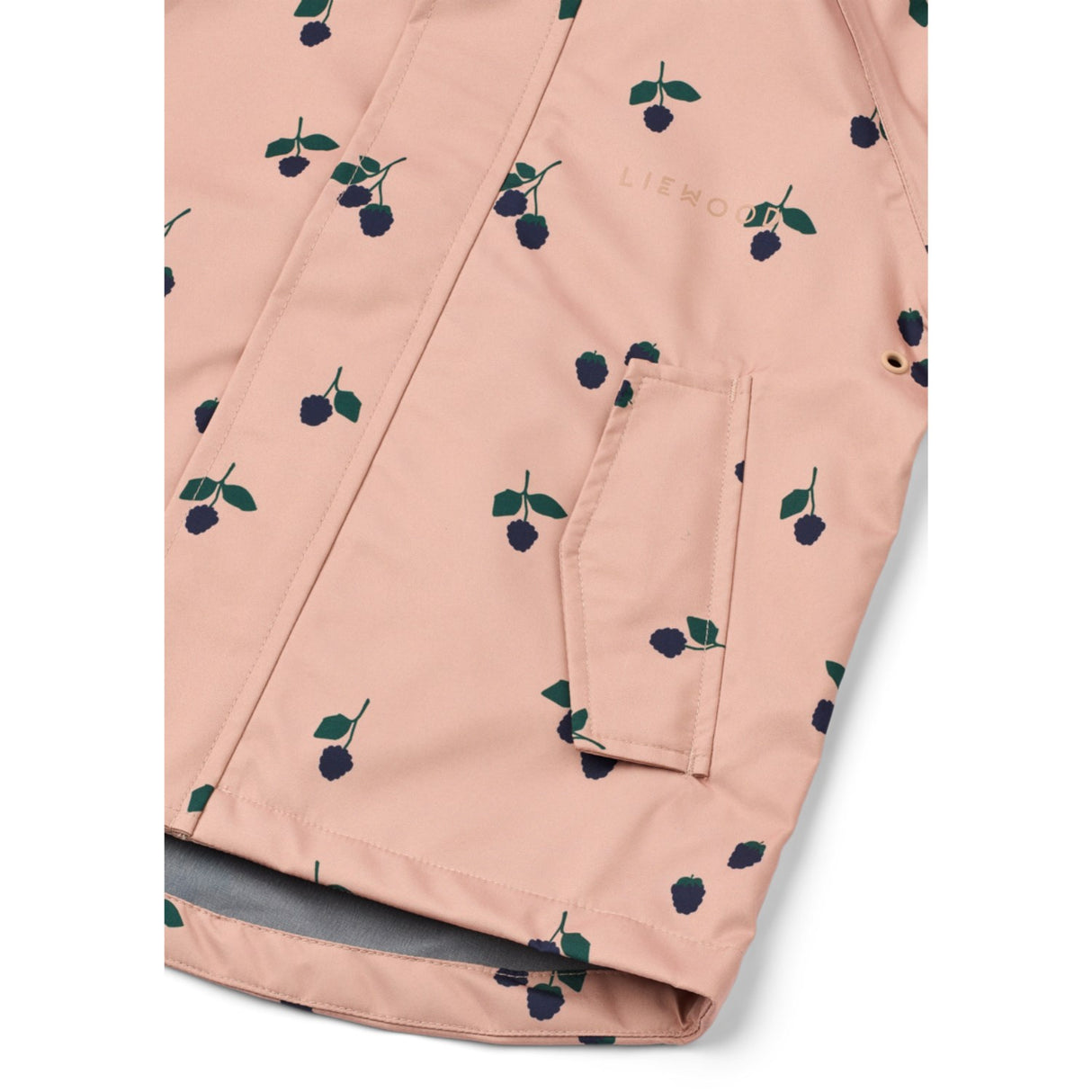 LIEWOOD Berry / Pale Tuscany Pedia Rainwear Set
