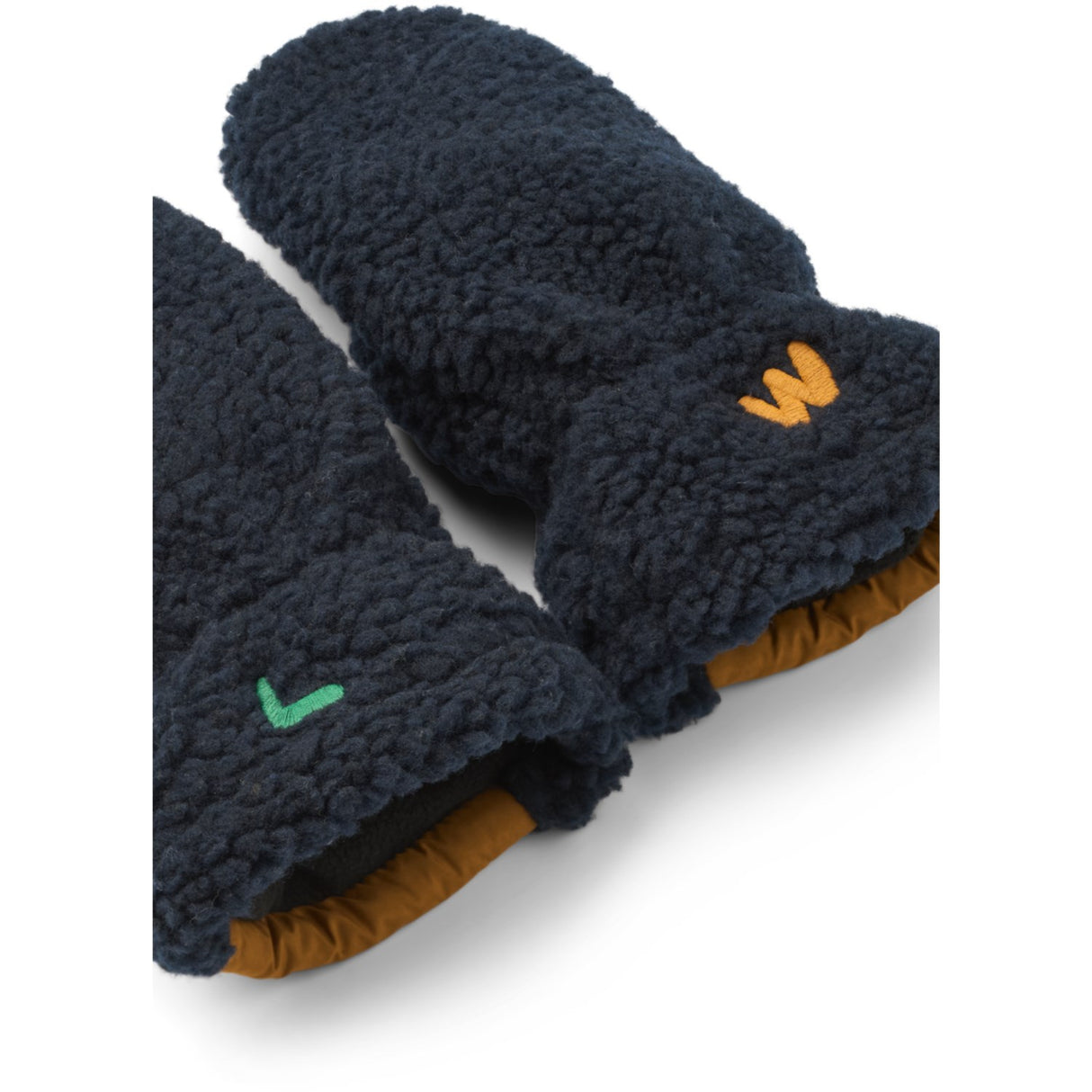 LIEWOOD Classic Navy Multi Mix Grethe Pile Gloves