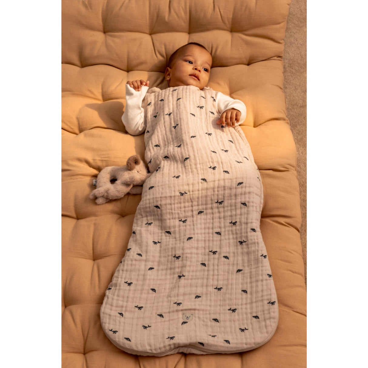 LIEWOOD Mist Romain Baby Elephant Rattle