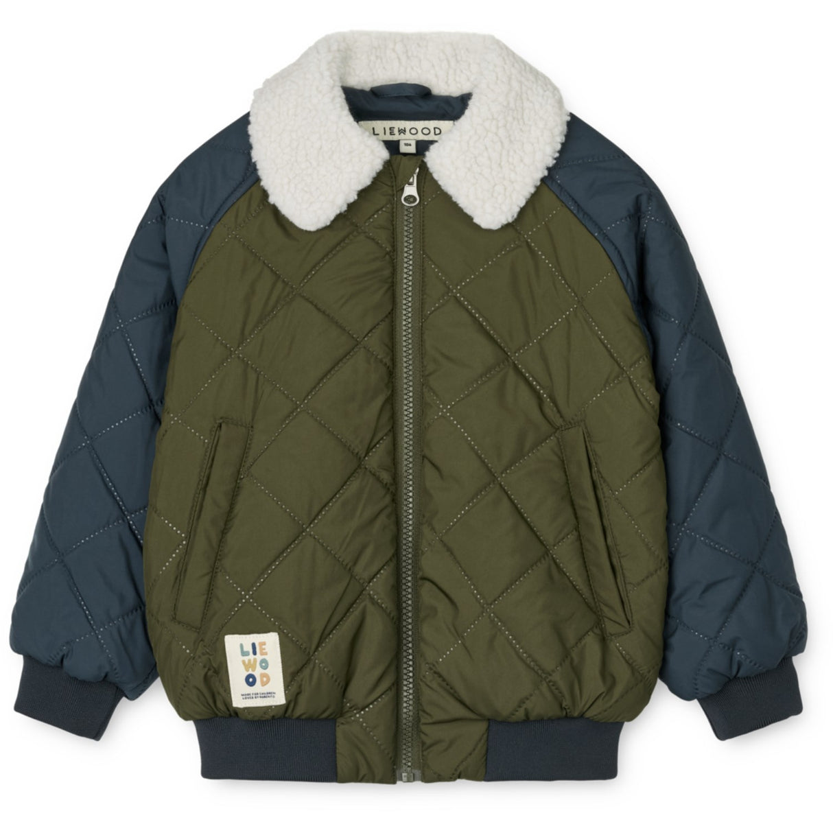 LIEWOOD Classic Navy / Army Brown Mira Jacket