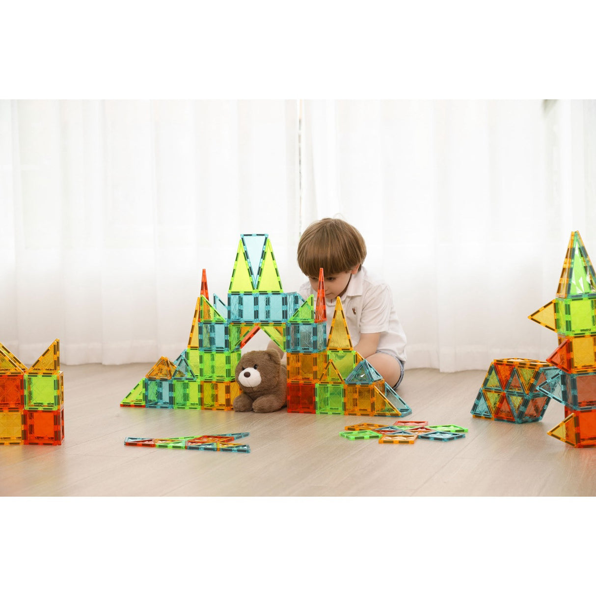 Geomag Magnetic Tiles Gems 32 Pcs