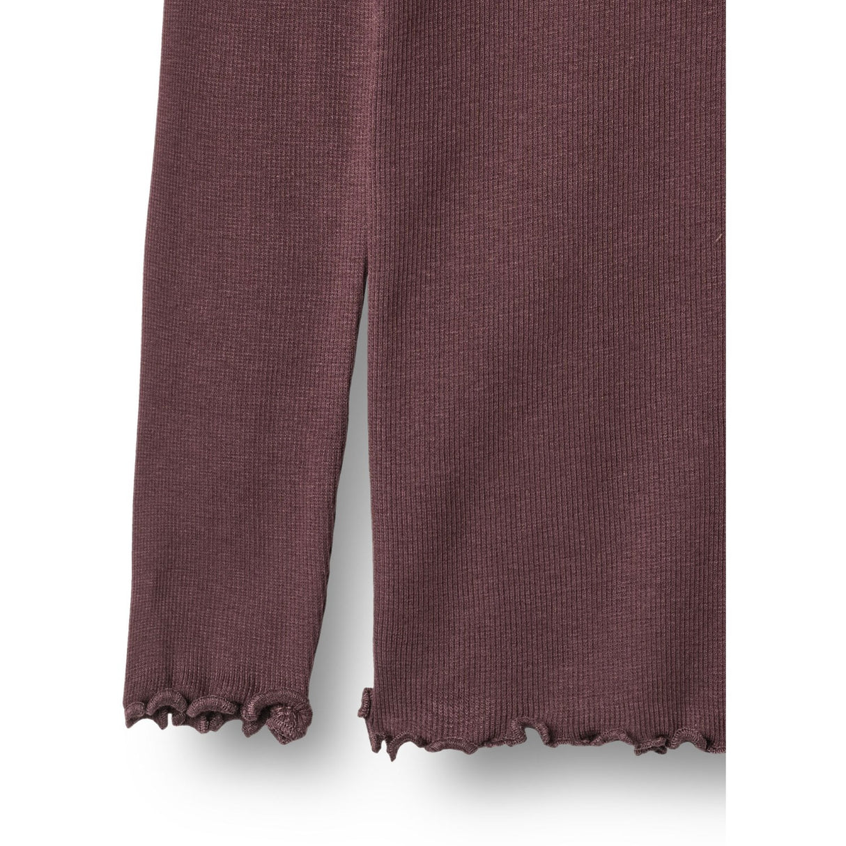 Wheat Fudge Rib Blouse Reese