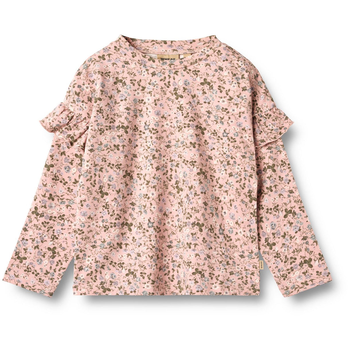 Wheat Rose Powder Flowers Blouse Belinda