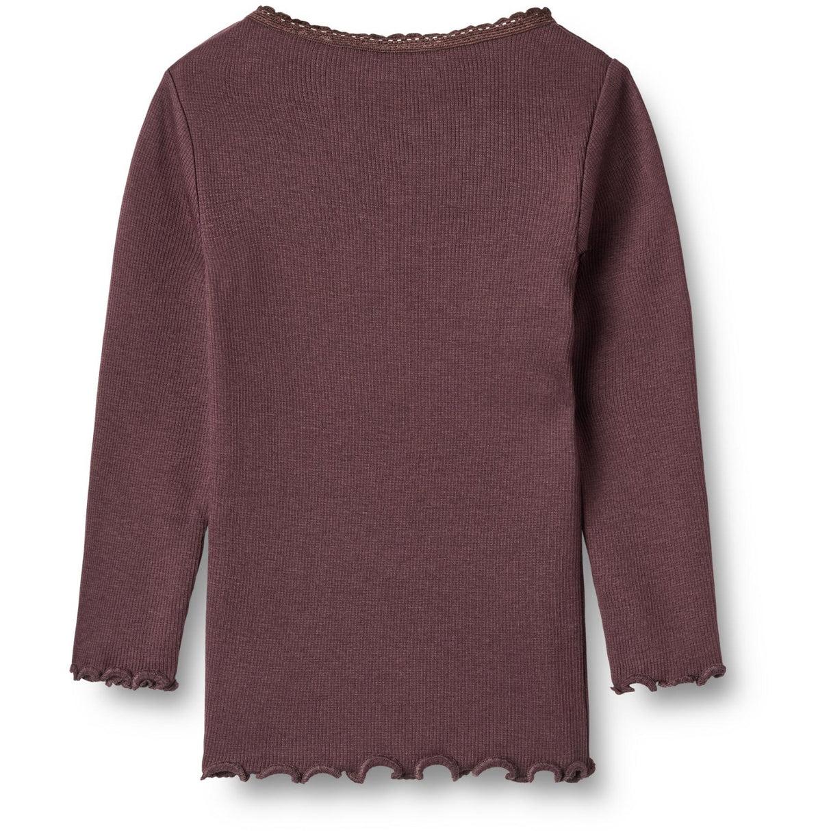 Wheat Fudge Rib Blouse Reese