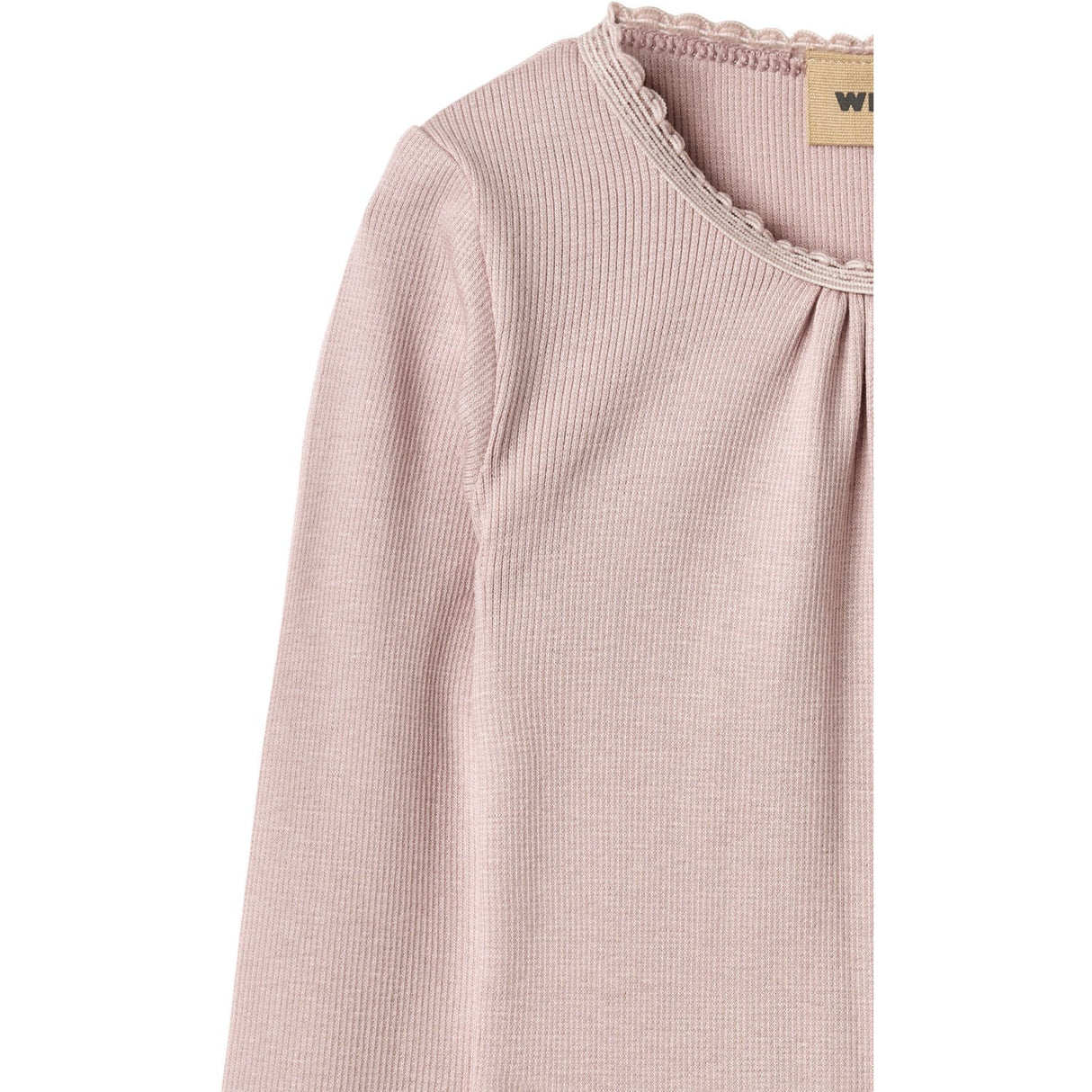 Wheat Soft Lilac Rib Body L/S Lotta