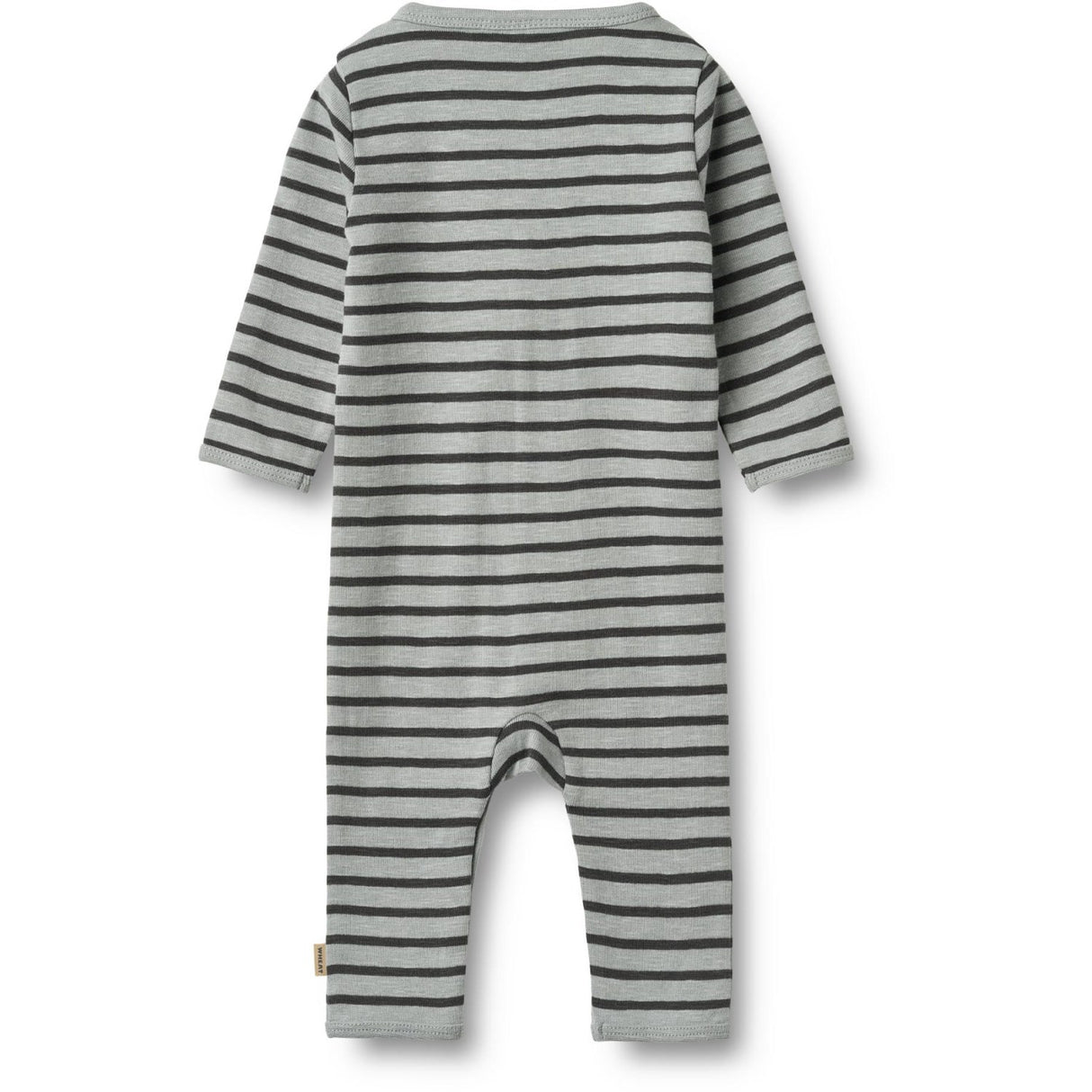 Wheat Soft Blue Stripe Jumpsuit L/S Dusty