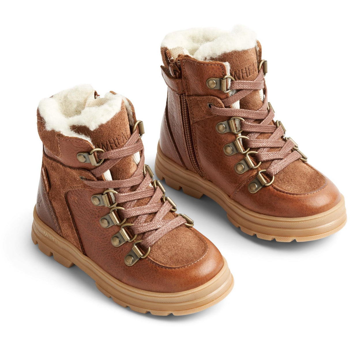 Wheat Winter Boots Toni Tex Hiker Cognac