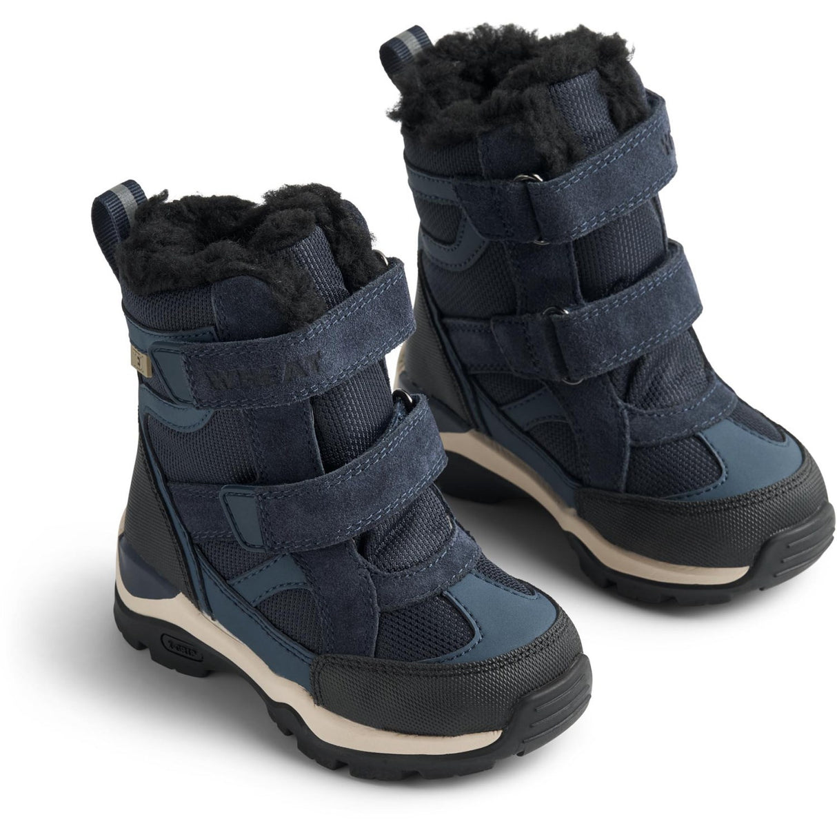 Wheat Navy Winterboot Trailor Tex