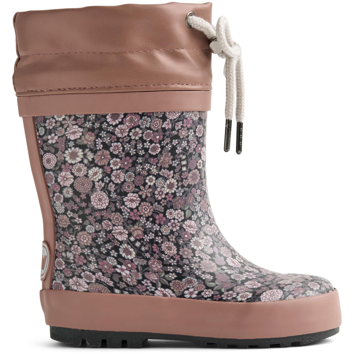 Wheat Black Sea Garden Rubber Boot Thermo Print