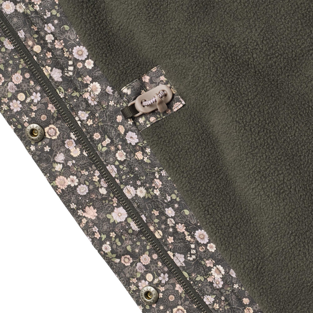 Wheat Black Sea Open Flowers Jacket Tove