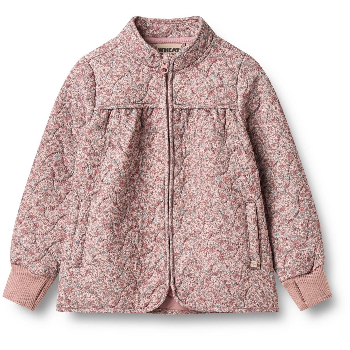Wheat Soft Lavender Flowers Thermo Jacket Thilde