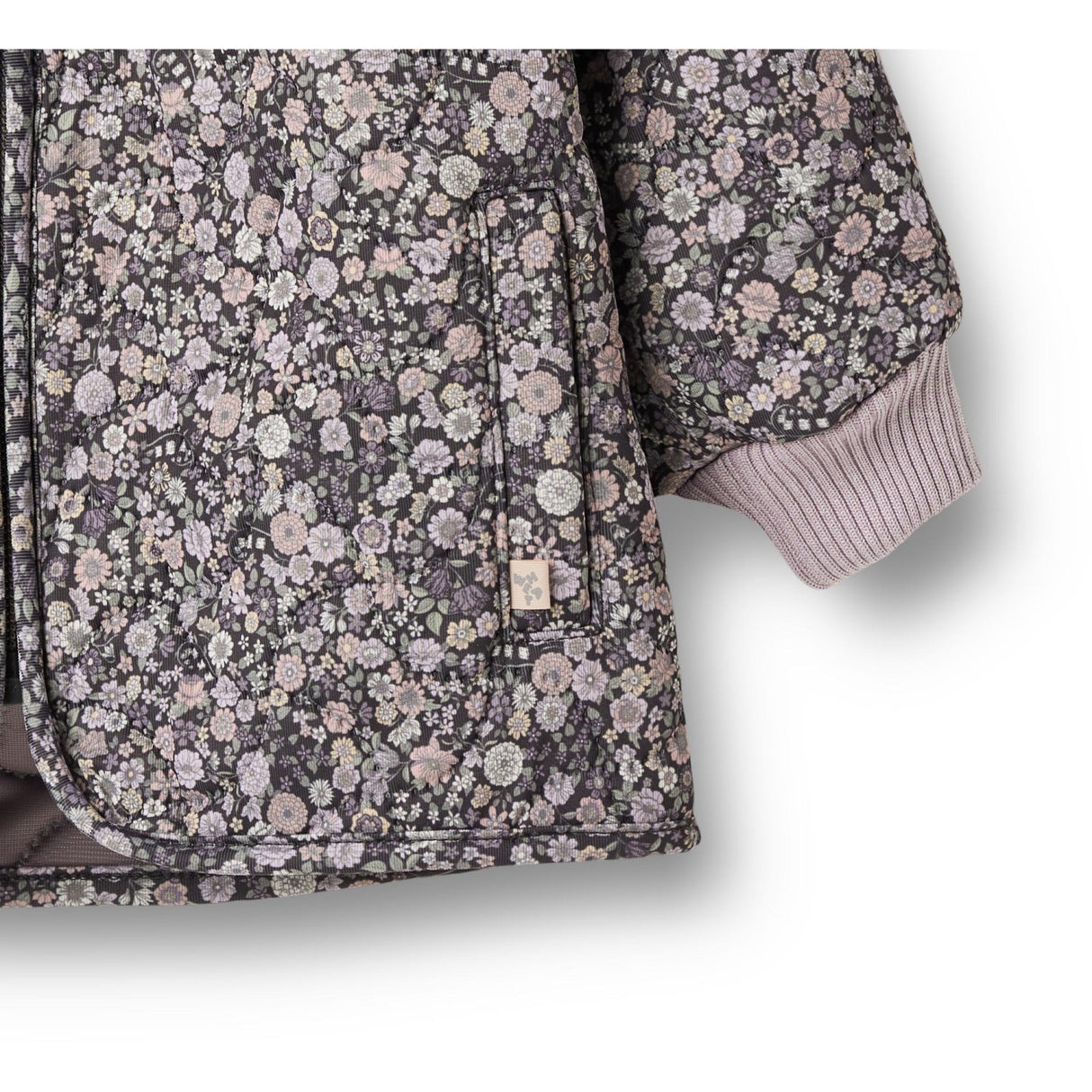 Wheat Black Sea Flowers Thermo Jacket Thilde