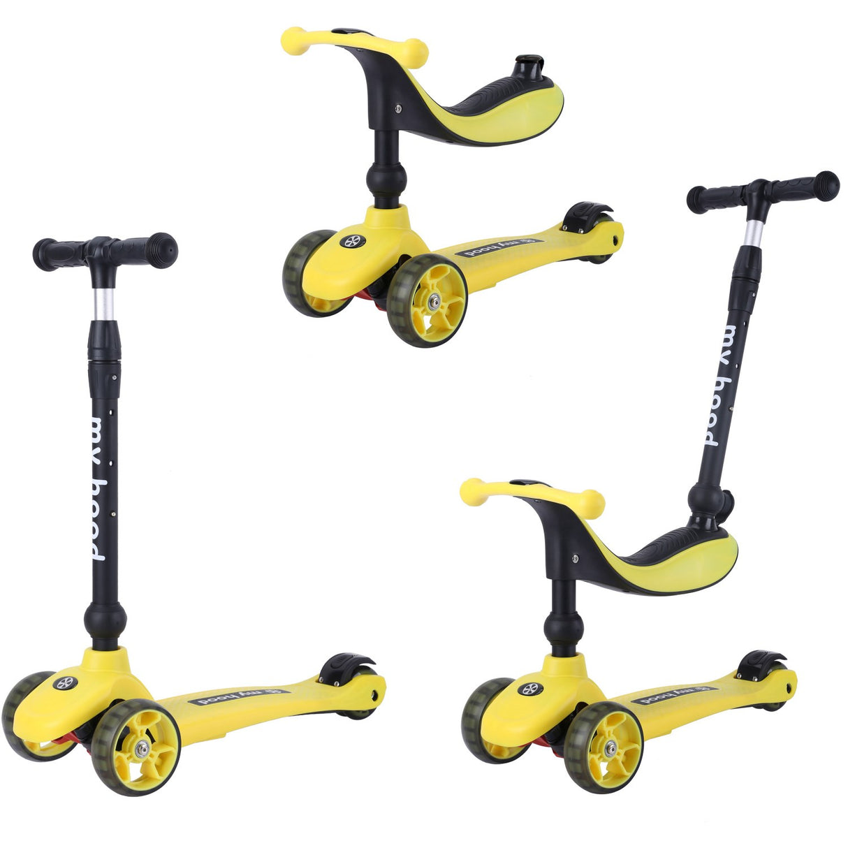 My Hood Yellow Kick'N'Ride