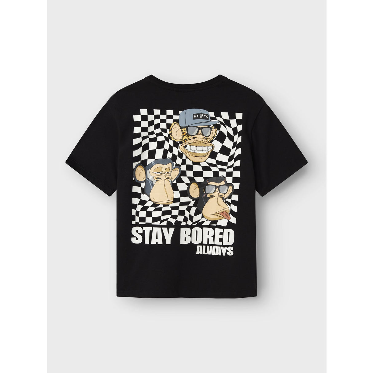 Name It Black Nkmjase Bod Nreg Ss Top Box Sky